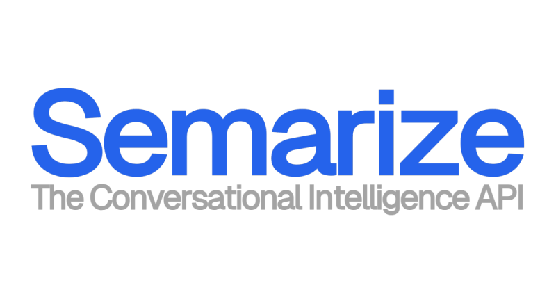 Captura de la página de inicio de Semarize, herramienta de IA productividad y escritura
