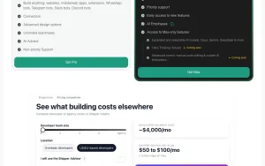 Shipper.now pricing page with plans and prices — screenshot of the coding AI tool, 2026-10-02