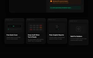 ShipSafe homepage — screenshot of the coding AI tool, 2026-10-02