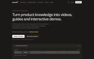 Shocase homepage — screenshot of the video AI tool, 2026-10-01