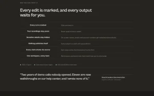 Shocase homepage — screenshot of the video AI tool, 2026-10-01