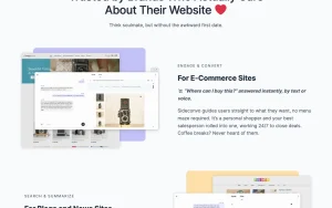 Sideconvo homepage — screenshot of the chat assistants AI tool, 2026-10-02