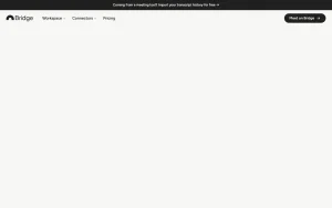 Bridge (assigned as Simplora) documentation — screenshot of the productivity & writing AI tool, 2026-10-02