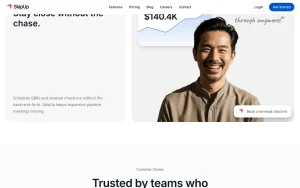 SkipUp pricing page with plans and prices — screenshot of the productivity & writing AI tool, 2026-10-02