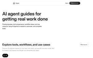 Skygen blog — screenshot of the productivity & writing AI tool, 2026-10-02