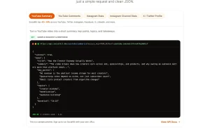 SocialKit homepage — screenshot of the coding AI tool, 2026-10-02