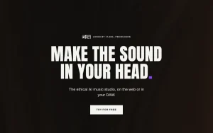 Sonura homepage — screenshot of the audio & voice AI tool, 2026-10-02
