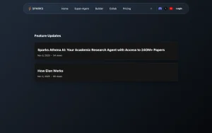 Sparks AI blog — screenshot of the chat assistants AI tool, 2026-10-02