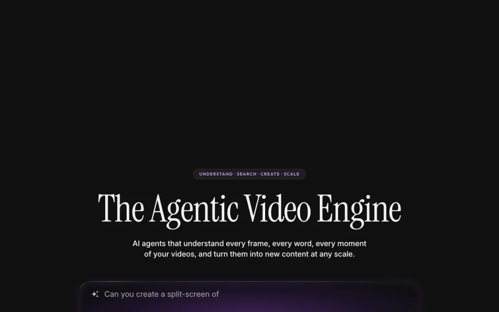 StarZero page d'accueil — capture d'écran de l'outil d'IA vidéo, Oct 2, 2026