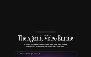 StarZero homepage — screenshot of the video AI tool, 2026-10-02
