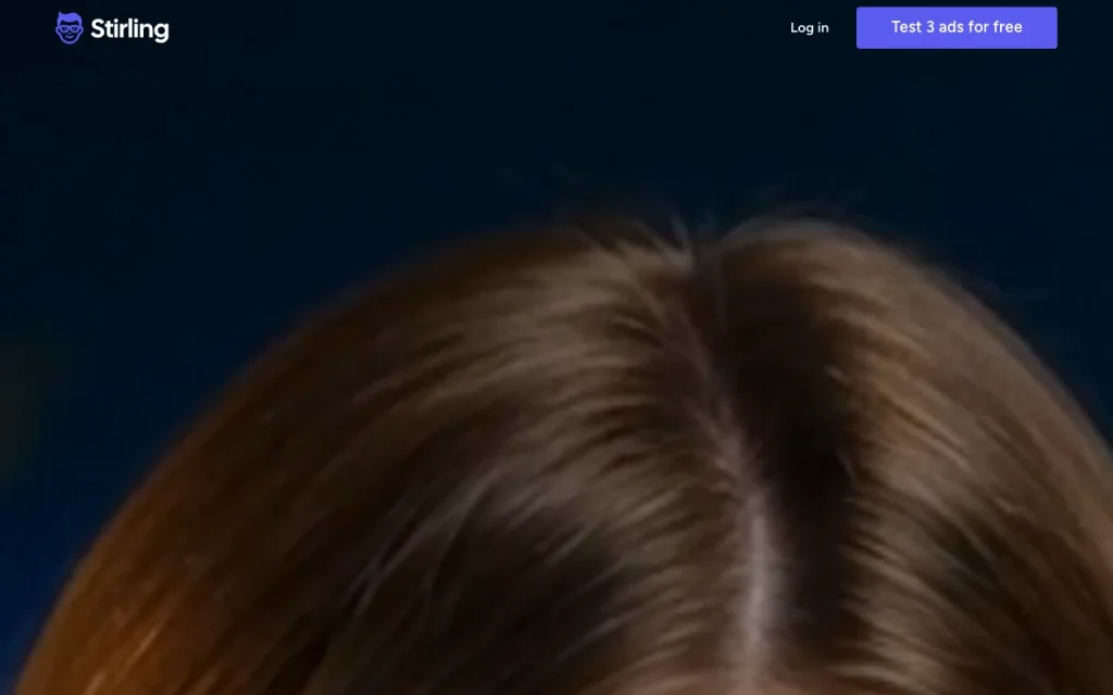 Stirling Startseite – Screenshot des KI-Tools video, Oct 2, 2026