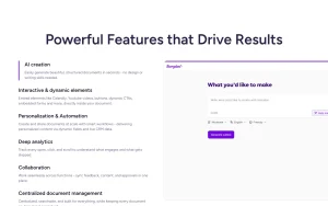 Storydoc homepage — screenshot of the productivity & writing AI tool, 2026-10-02