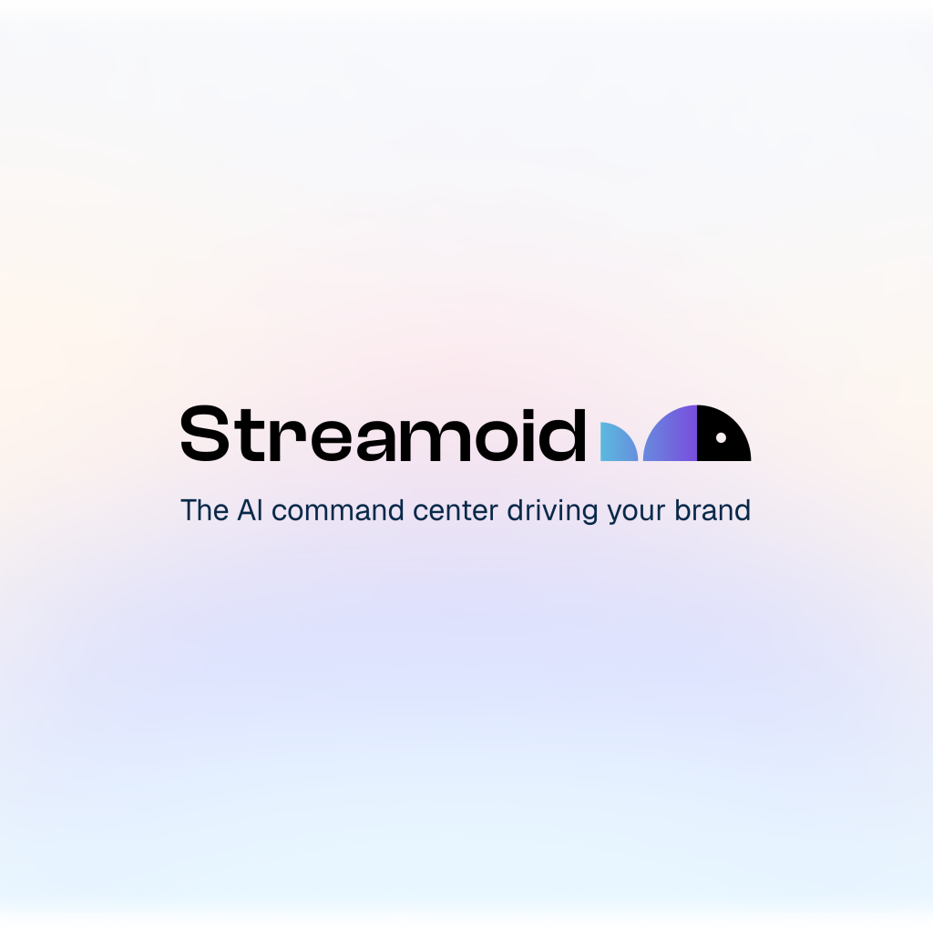 Captura de la página de inicio de Streamoid, herramienta de IA generación de imágenes