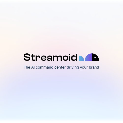 Captura de la página de inicio de Streamoid, herramienta de IA generación de imágenes