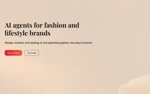 Streamoid homepage — screenshot of the image generation AI tool, 2026-10-02