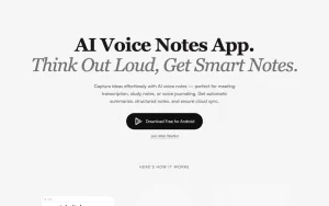 Submind homepage — screenshot of the productivity & writing AI tool, 2026-10-02