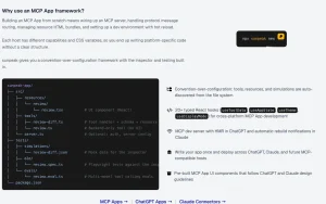 sunpeak homepage — screenshot of the coding AI tool, 2026-10-02