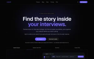 Supacut homepage — screenshot of the productivity & writing AI tool, 2026-10-02