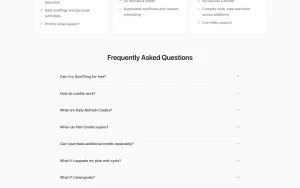 SureThing pricing page homepage screenshot, productivity & writing AI tool