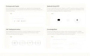 Synta homepage — screenshot of the productivity & writing AI tool, 2026-10-02