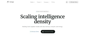 Syzygy (Mach Studio) homepage — screenshot of the chat assistants AI tool, 2026-10-01
