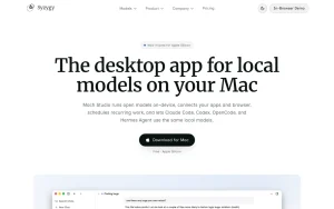Syzygy (Mach Studio) pricing page with plans and prices — screenshot of the chat assistants AI tool, 2026-10-01