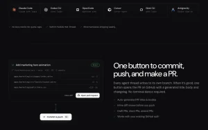T3 Code homepage — screenshot of the coding AI tool, 2026-10-01
