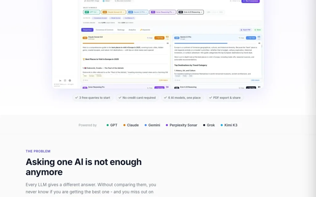 Talkory.ai homepage — screenshot of the chat assistants AI tool, Oct 1, 2026