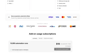 Teable pricing page with plans and prices — screenshot of the productivity & writing AI tool, 2026-10-01