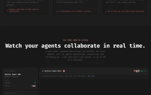 Tethra AI homepage — screenshot of the productivity & writing AI tool, 2026-10-02