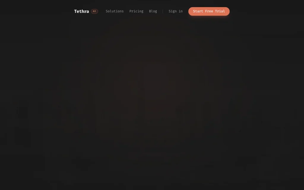 Tethra AI pricing page with plans and prices — screenshot of the productivity & writing AI tool, Oct 2, 2026