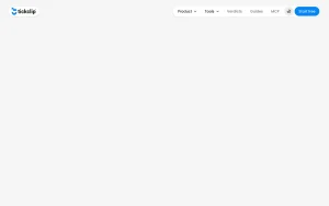 TickClip pricing page with plans and prices — screenshot of the research & search AI tool, 2026-10-01