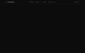 Tracetify homepage — screenshot of the research & search AI tool, 2026-10-01