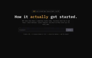Tracetify homepage — screenshot of the research & search AI tool, 2026-10-01