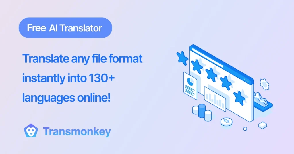 Captura de la página de inicio de Transmonkey, herramienta de IA productividad y escritura