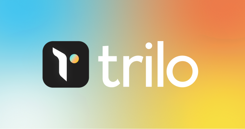 Trilo Startseite, Screenshot, KI-Tool produktivität & schreiben