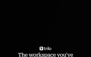 Trilo homepage page homepage screenshot, productivity & writing AI tool