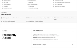 Unsiloed AI pricing page with plans and prices — screenshot of the coding AI tool, 2026-10-01