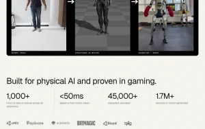 Uthana homepage — screenshot of the video AI tool, 2026-10-02