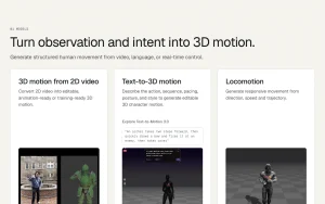 Uthana homepage — screenshot of the video AI tool, 2026-10-02