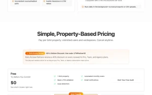 UTMGuard homepage — screenshot of the productivity & writing AI tool, 2026-10-02