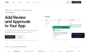 Velt homepage — screenshot of the coding AI tool, 2026-10-02