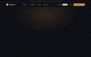 Verid homepage — screenshot of the productivity & writing AI tool, 2026-10-01