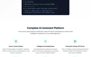 Vezlo homepage — screenshot of the coding AI tool, 2026-10-02