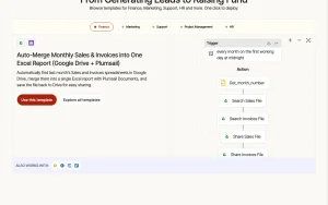 viaSocket homepage — screenshot of the productivity & writing AI tool, 2026-10-02
