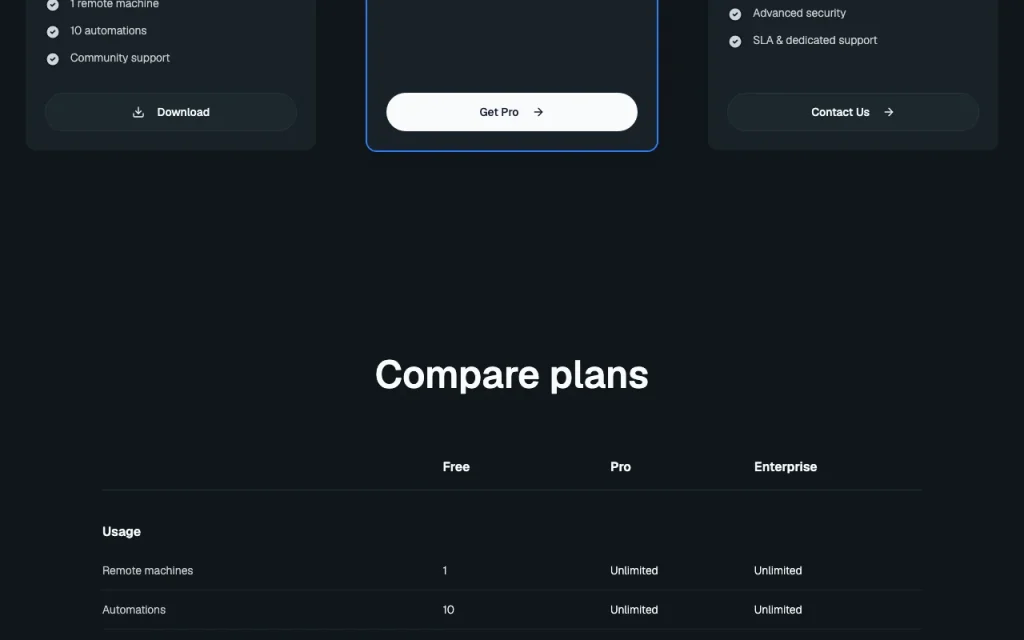 Vicoa pricing page with plans and prices — screenshot of the coding AI tool, Oct 2, 2026