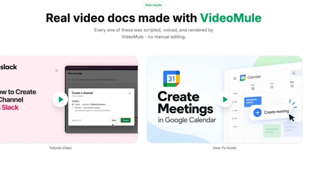 VideoMule homepage — screenshot of the video AI tool, Oct 2, 2026