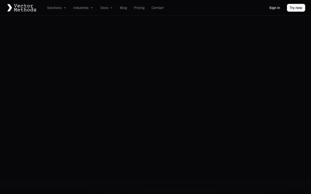 VideoVector Startseite – Screenshot des KI-Tools video, Oct 1, 2026