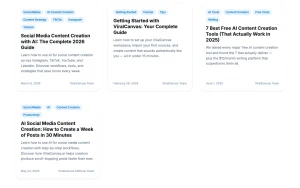 ViralCanvas AI blog — screenshot of the productivity & writing AI tool, 2026-10-02