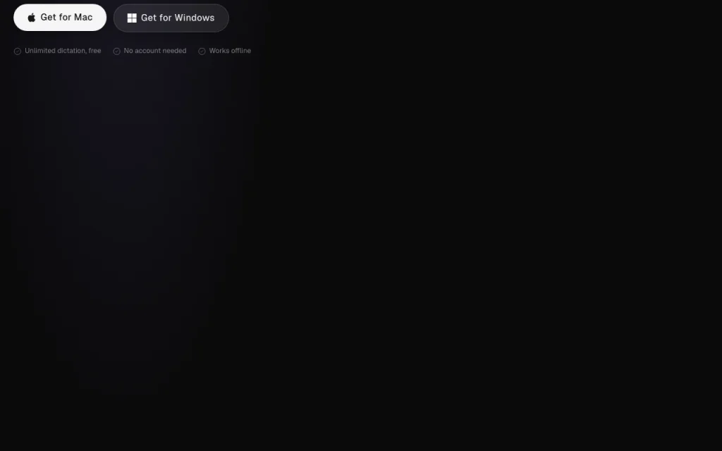 Vowen homepage — screenshot of the audio & voice AI tool, Oct 2, 2026